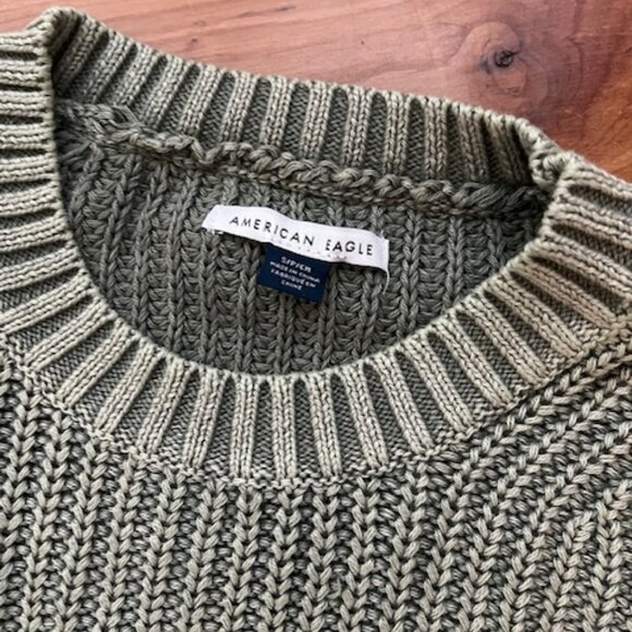 AE acid wash long weekend sweater - Picture 3 of 3